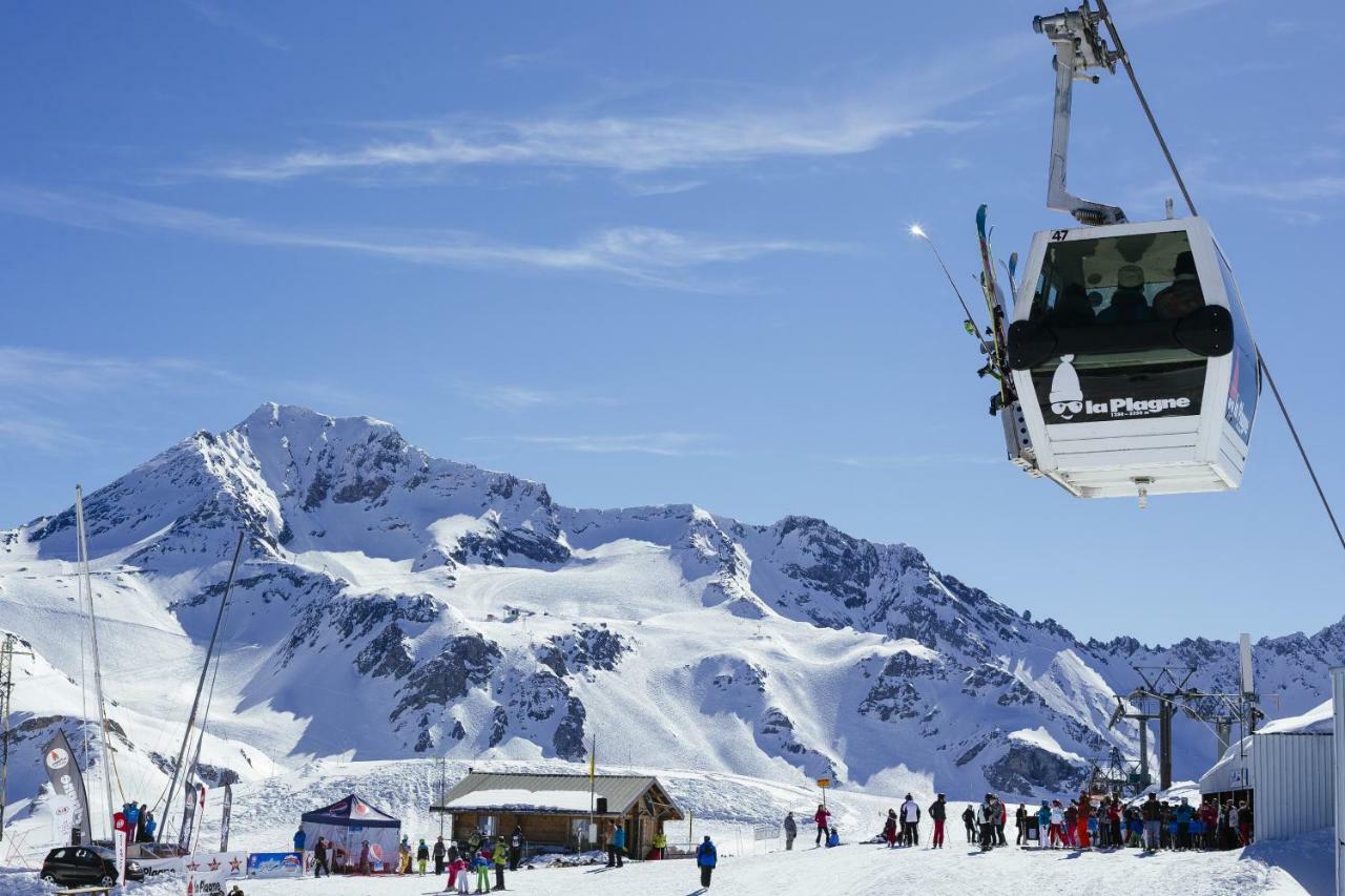 Ferienwohnung Agate Macot-la-Plagne Exterior foto